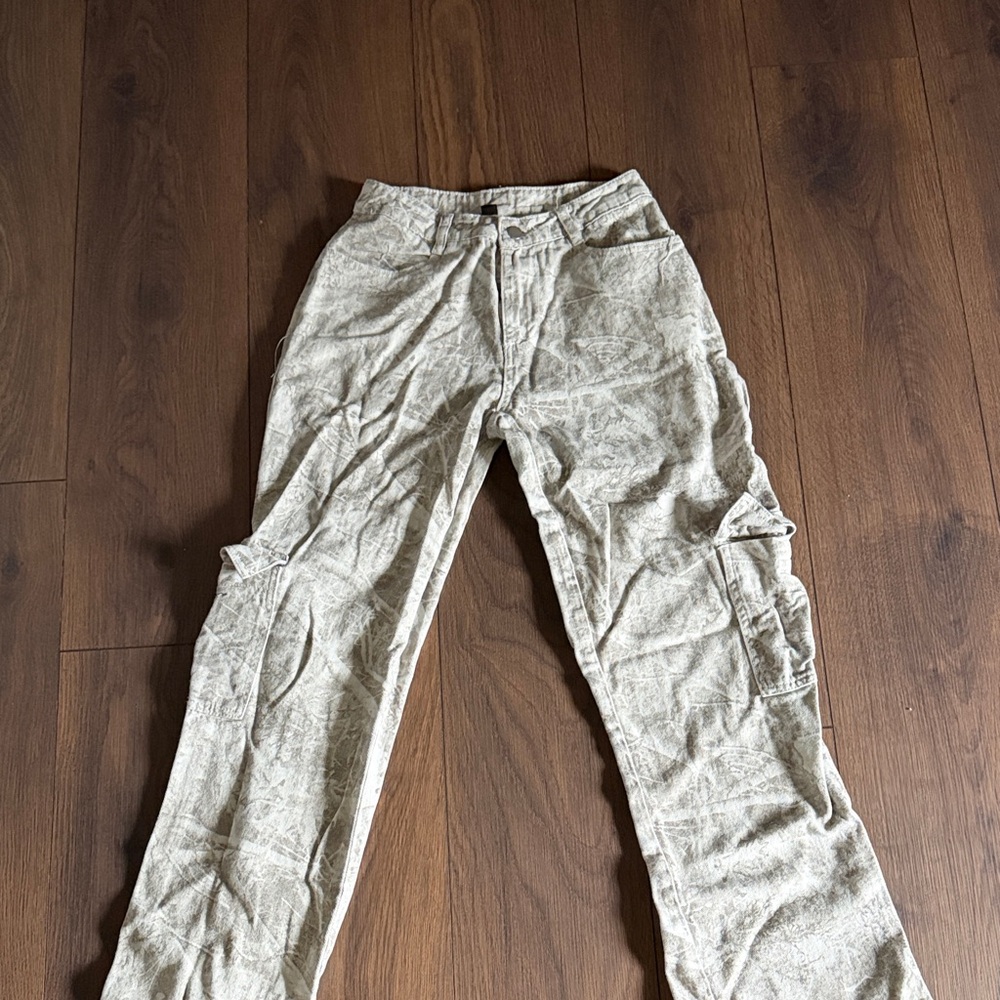 Windsor Beige Straight Leg Jeans